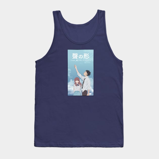 Koe no katachi Tank Top by SirTeealot